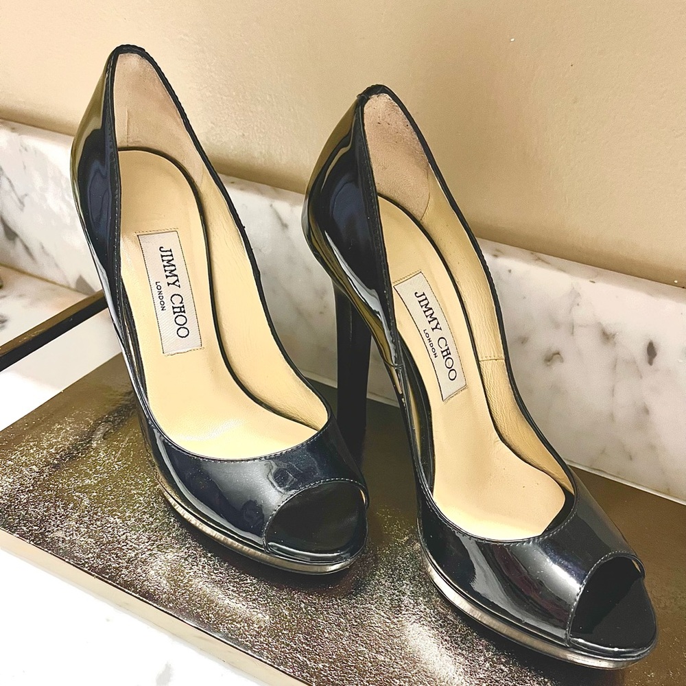 Jimmy Choo Patent Leather Pumps